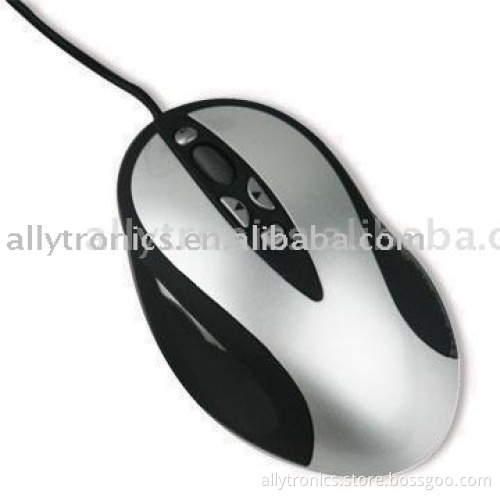 9 key multifunction optical mouse